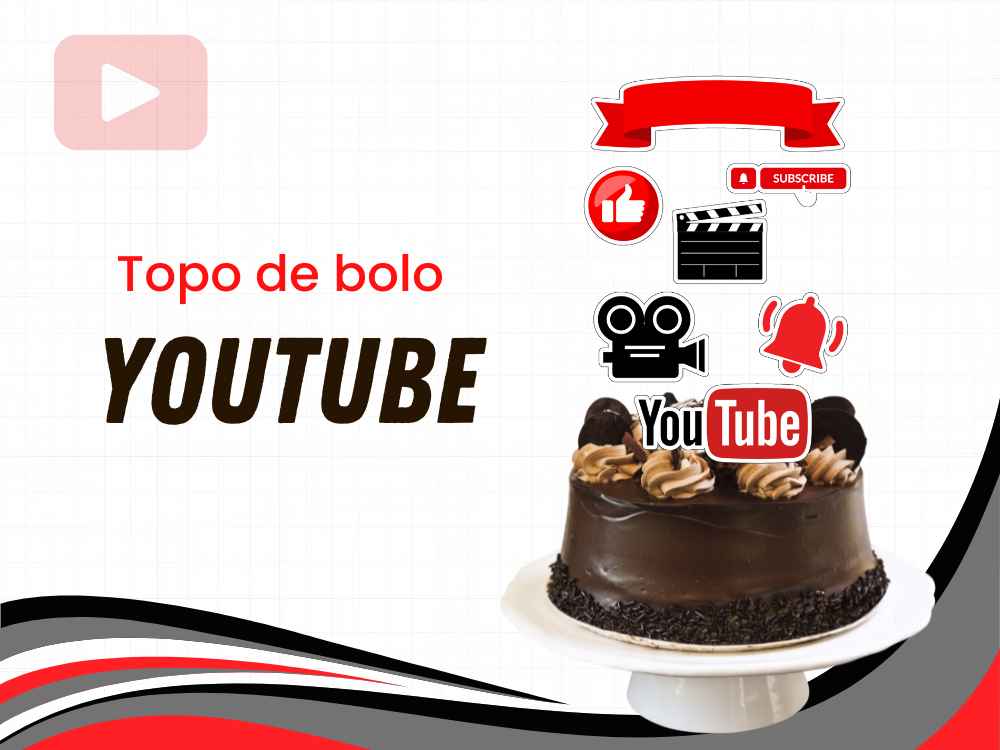 capa topo de bolo youtube