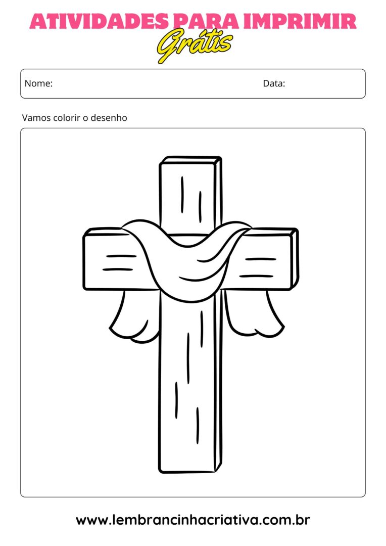 desenhos de Jesus para colorir modelo 3