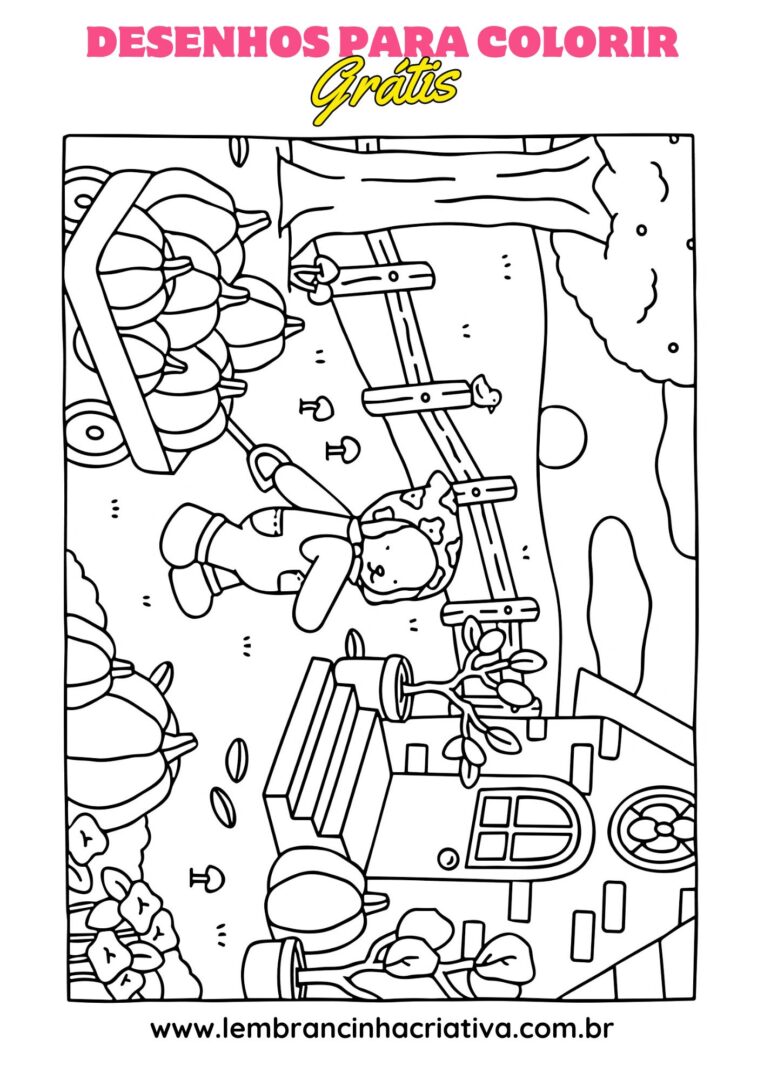 desenhos para colorir bobbie goods modelo 4