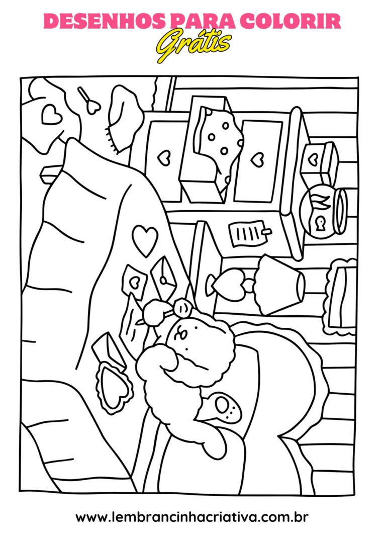 desenhos para colorir bobbie goods modelo 5