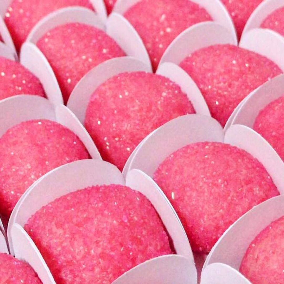 docinhos na cor rosa