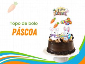 capa topo de bolo pascoa