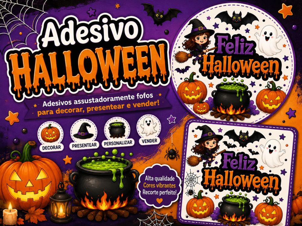 adesivo halloween