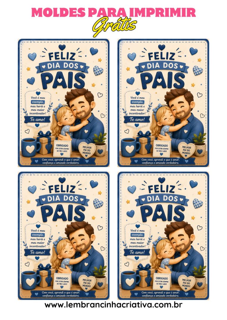 cartão dia dos pais