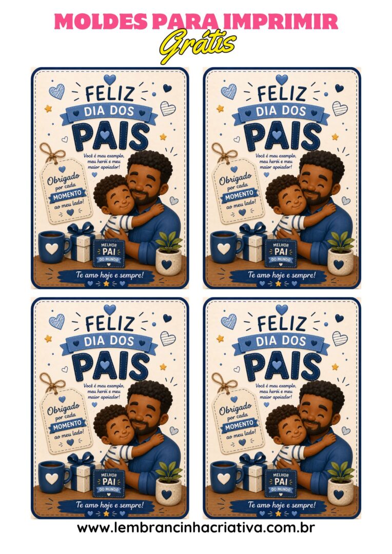 cartão dia dos pais