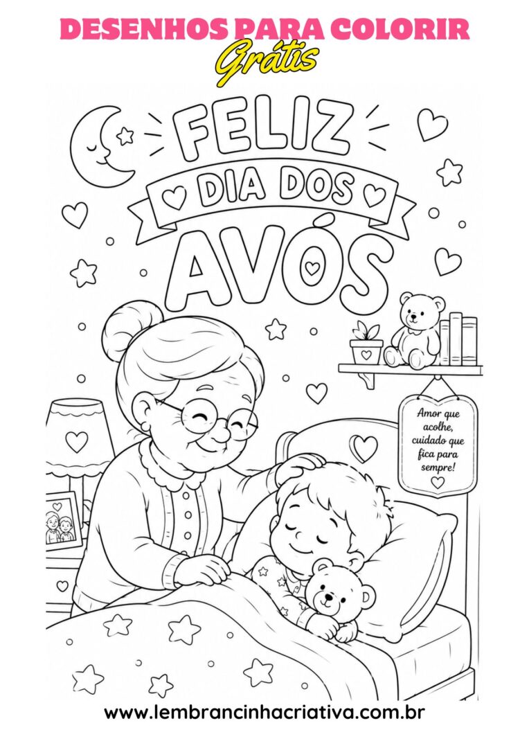 desenho dia dos avós