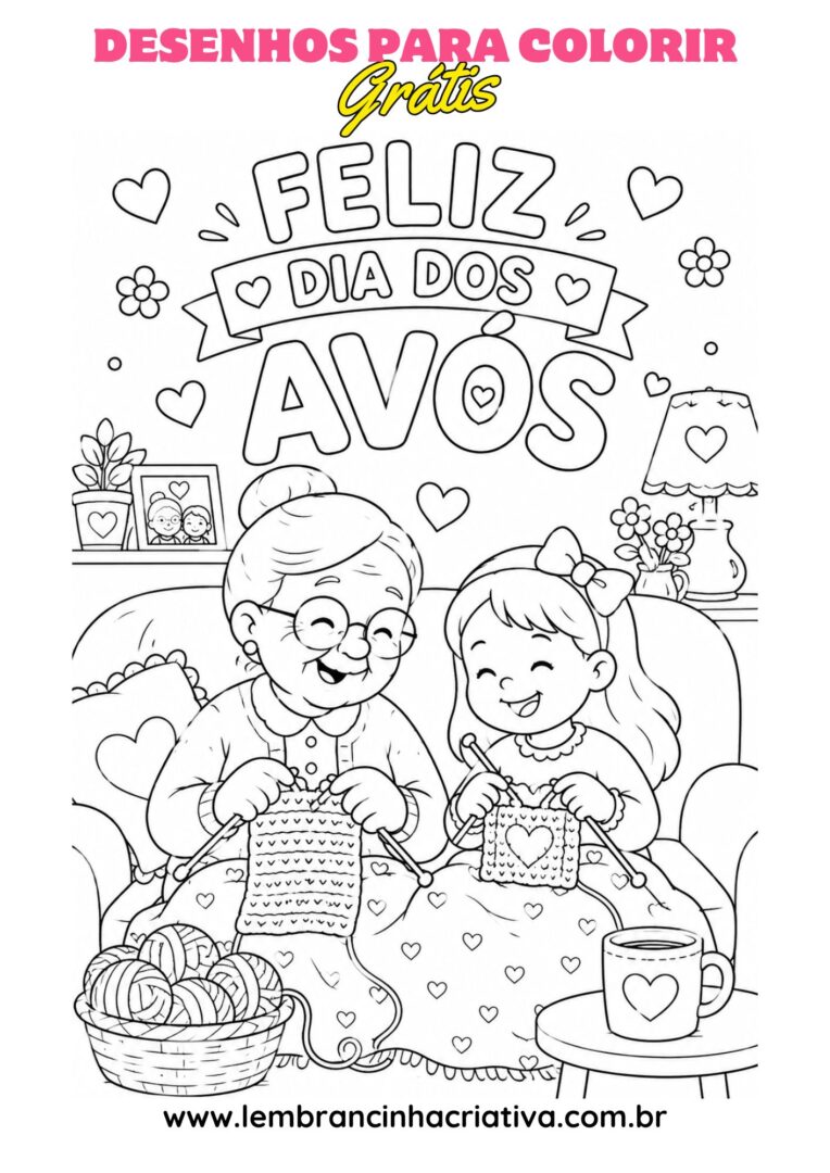 desenho dia dos avós