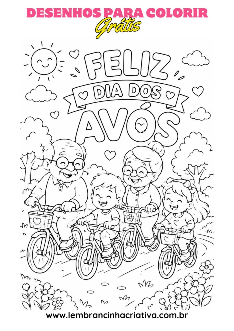 desenho dia dos avós