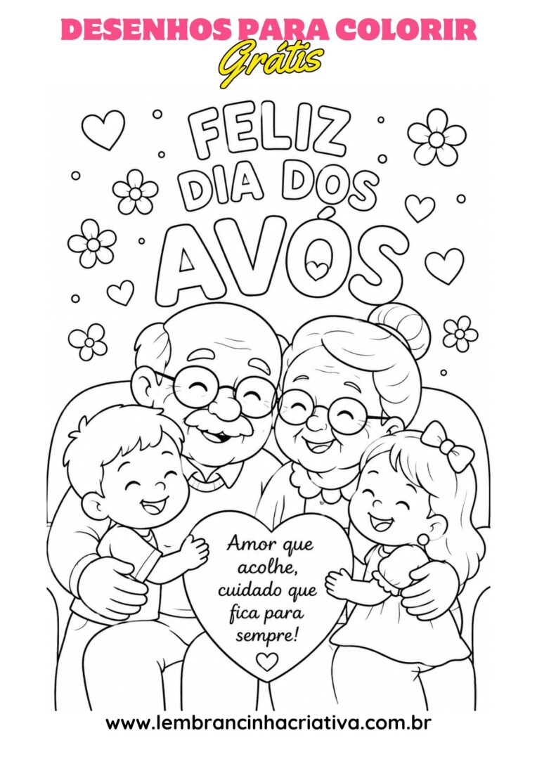 desenho dia dos avós
