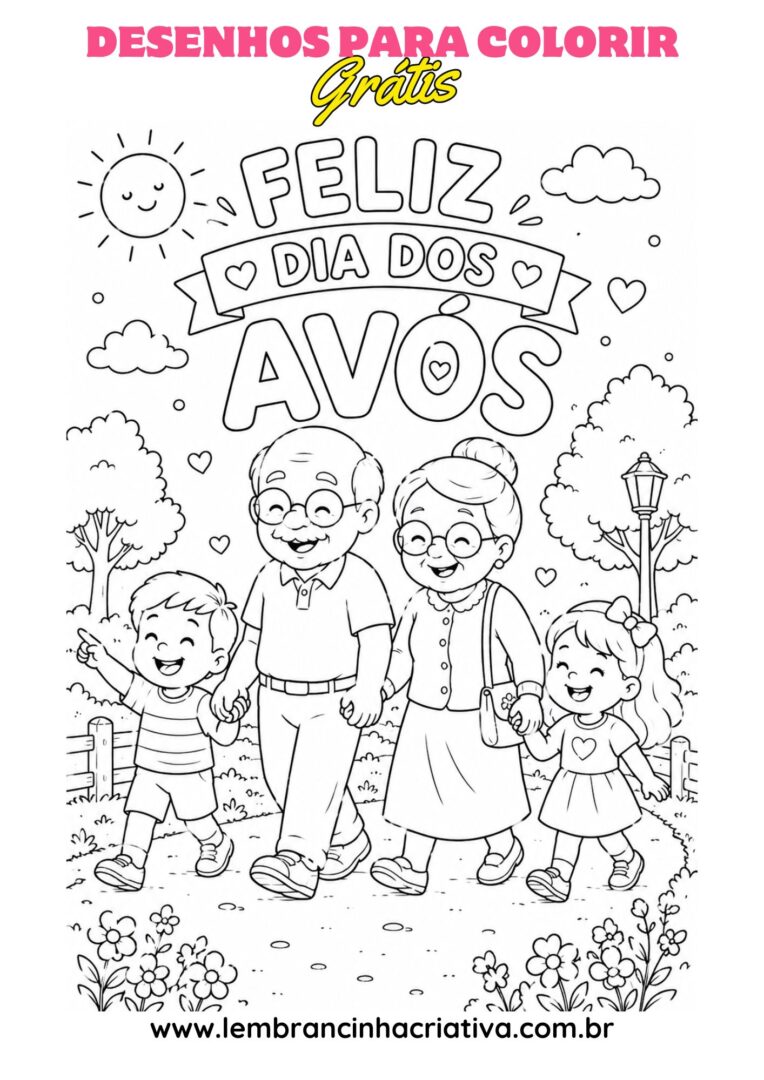 desenho dia dos avós